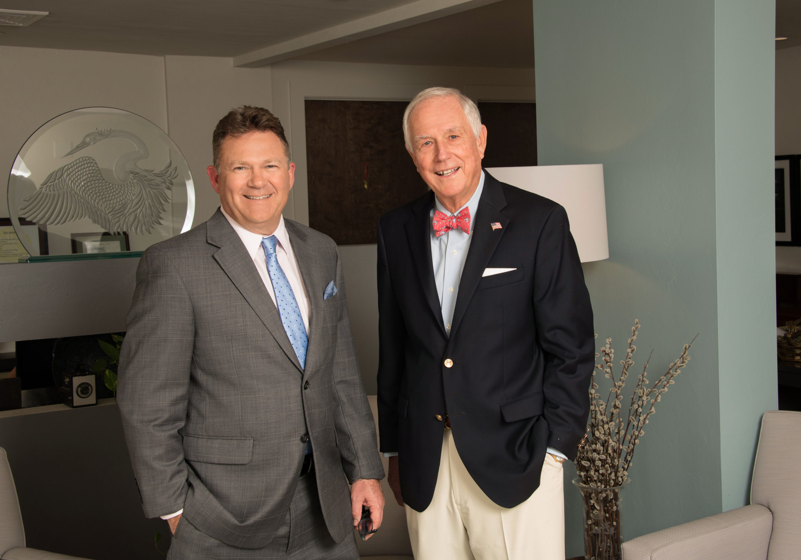 Terence M. Igo, CEO and S. Albert D. Hanser, Founder and Chairman at the Sanibel Captiva Trust Company